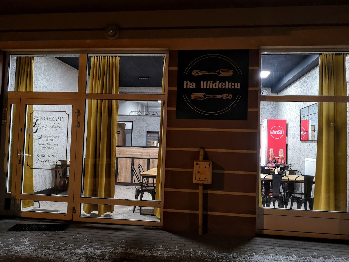 Restauracja Na Widelcu - widok zewnętrzny